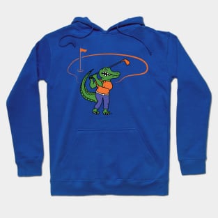 Golfing Gator Hoodie